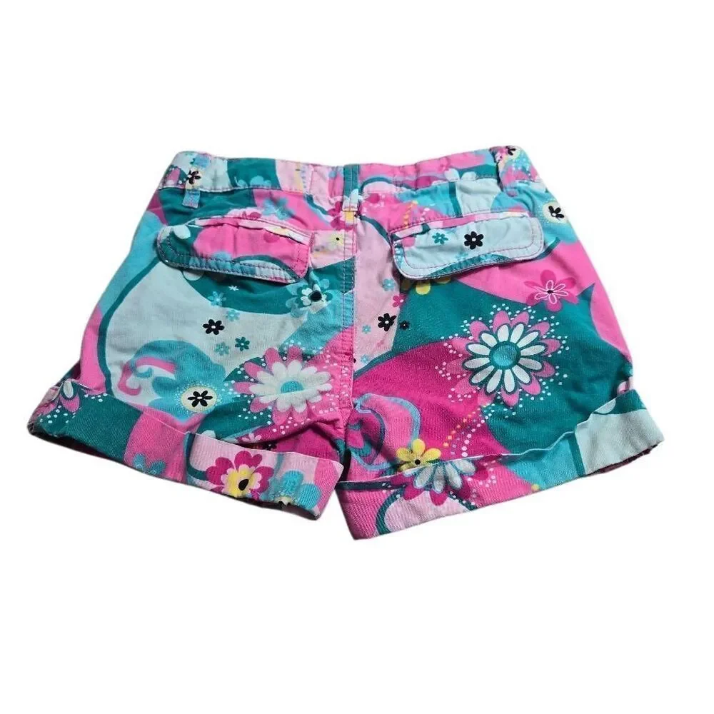 Children's Place floral shorts 6X/7